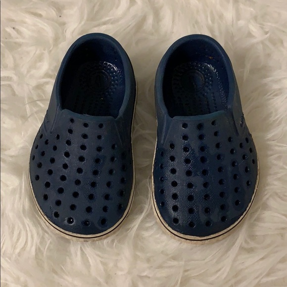 Native Miles Baby Toddler Shoes Navy Native Shoes - Picture 2 of 7
